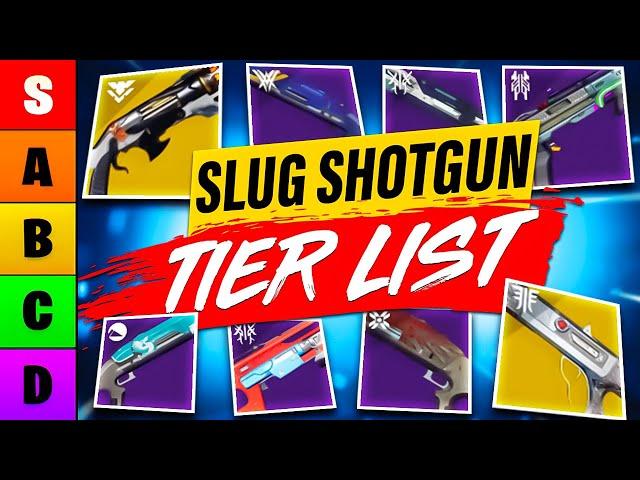 I Ranked Every Slug Shotgun in a Tier List (Destiny 2)