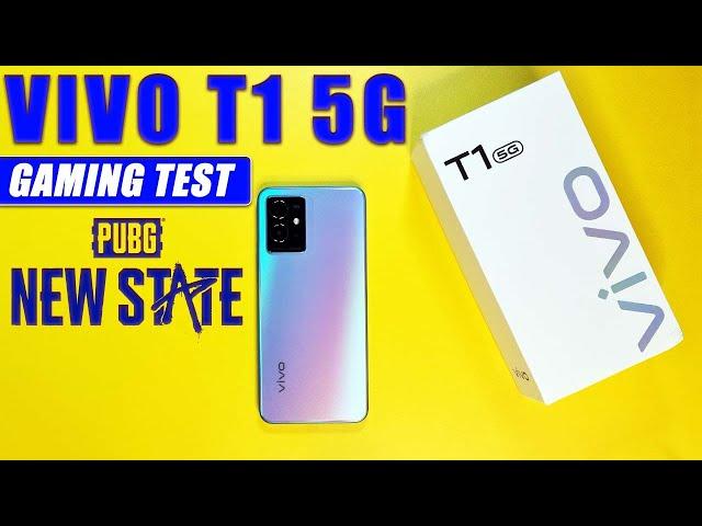 Vivo T1 5G PUBG Test, Battery Test, Heating Test