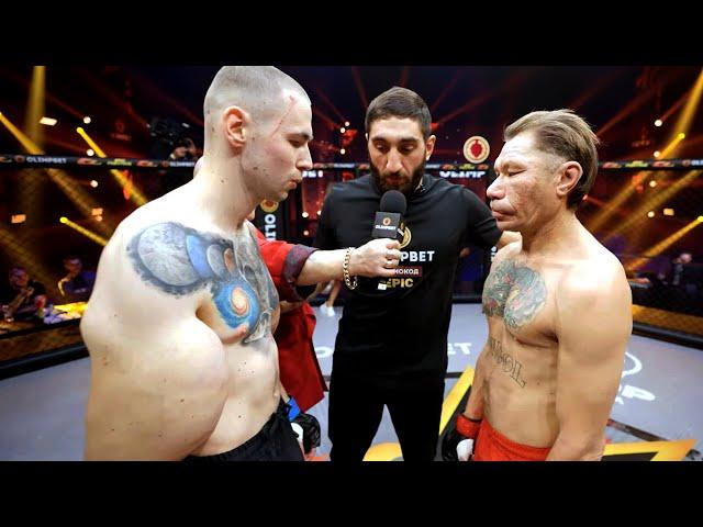 Fighter with BIG ARMS vs The Old Man II | Strange MMA Fight, HD