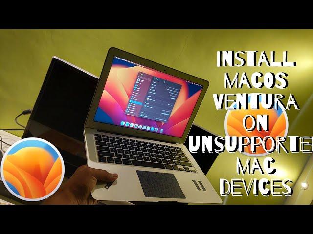 macOS Ventura On Unsupported Mac | How to Install macOS Ventura on Unsupported Macs Easy Steps