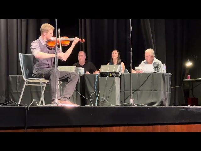 Ethan Harty 2023 Canadian Grand Masters Fiddle Competition Final Set @ Truro, NS