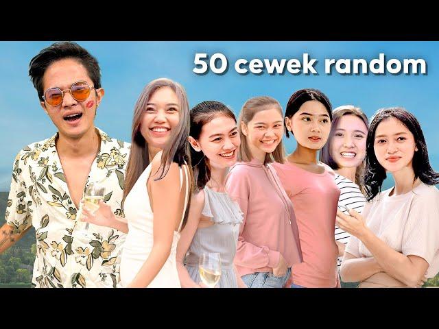 24 Jam Kenalan Sama 50 CEWEK RANDOM (PART 1)