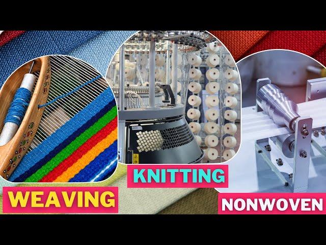 Types of Fabric Manufacturing Process