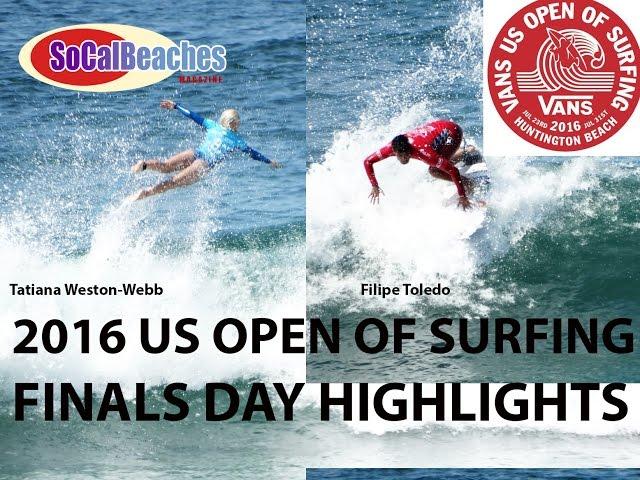 2016 VANS US Open of Surfing FINALS DAY Highlights