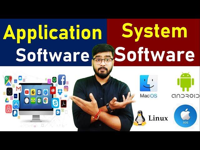 What is Software? | Application Software Vs System Software | #software