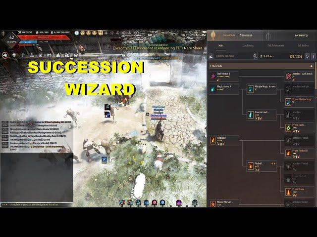 SUCCESSION WIZARD BUILD | BLACK DESERT ONLINE