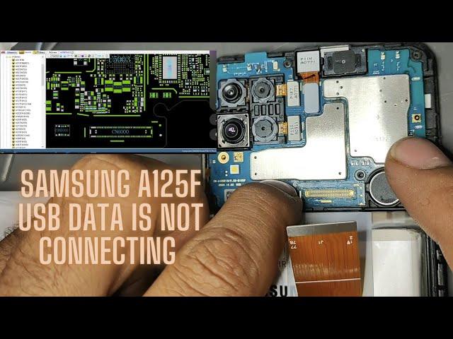 Samsung a125f usb data is not connecting