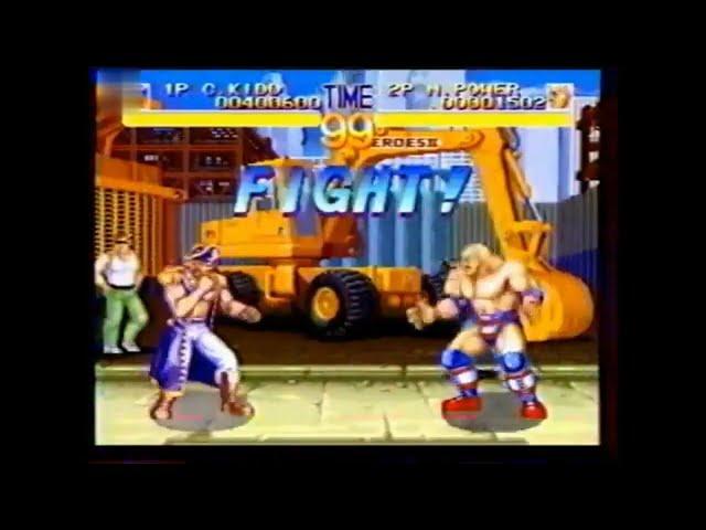 World Heroes 2 (preview Neo Geo - Televisator 2 - 1993)