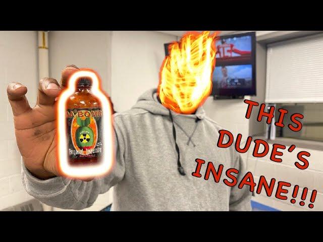 Da bomb hot sauce challenge! MUST WATCH