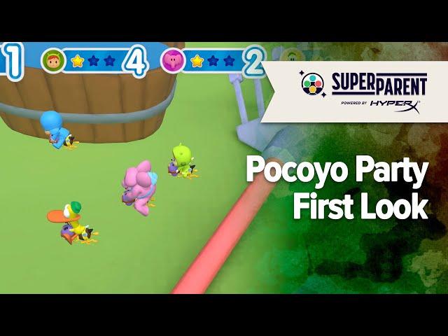 Pocoyo Party Switch Gameplay - SuperParent First Look