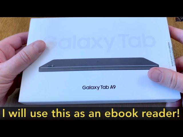 Samsung Galaxy Tab A9 - 8.7-inch Android Tablet that I will use as an ebook Reader with KOReader