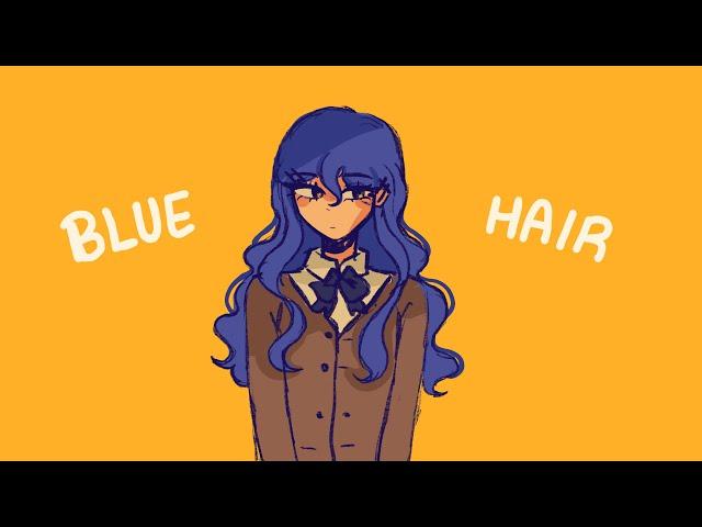 Blue hair | OC animation