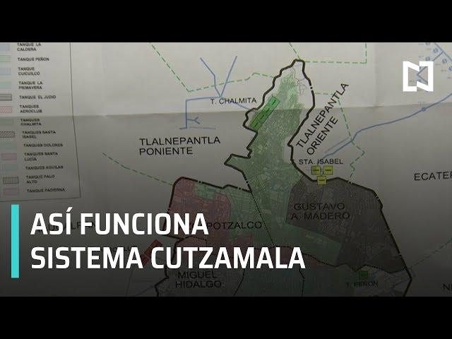 Sistema Cutzamala abastece agua al Valle de México - En Punto con Denise Maerker