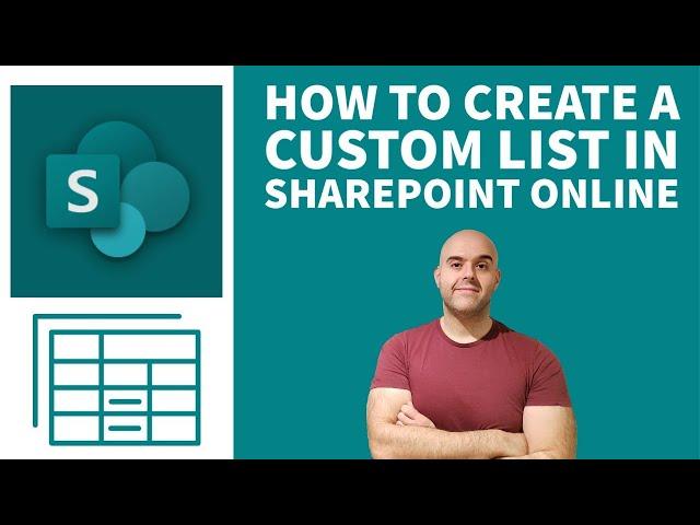 How to Create a Custom List in SharePoint Online