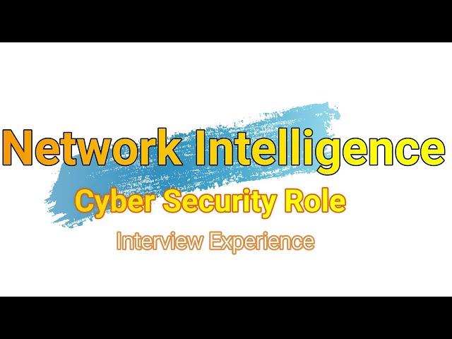 Network Intelligence Interview Experience #2022 | #Cybersecurity #VAPT