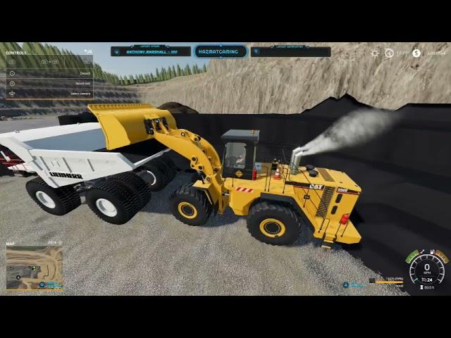 FS19 #Megamovers  #Liebherr Dumper and #Cat990H