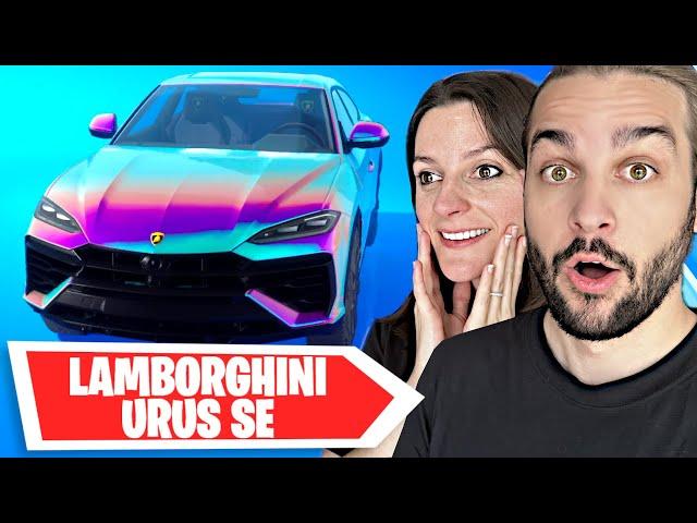 FORTNITE NOUS A OFFERT LA LAMBORGHINI URUS SE !