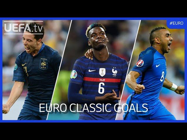 FRANCE Classic EURO Goals | Nasri, Pogba, Payet...