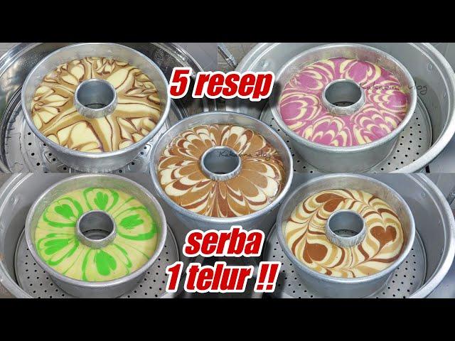 5 RESEP SERBA SATU TELUR YANG HARUS KAMU COBA !! motif kue sangat cantik