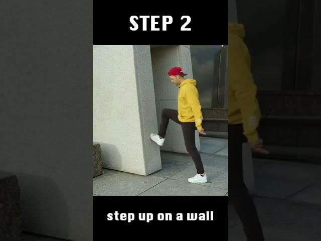 How to do a HIGH Wallflip in 5 steps! #parkour Tutorial