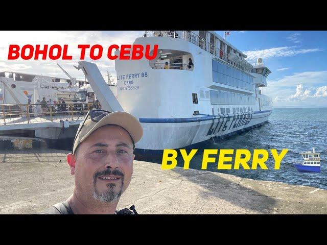 Bohol to Cebu city Philippines via LITE FERRY 88 #philippinestravel #bohol #cebu #travel #ferry