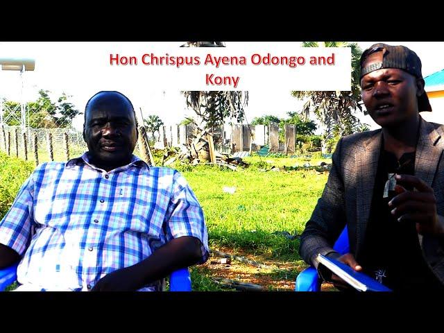 Hon Crispus Ayena Relationship With Kony