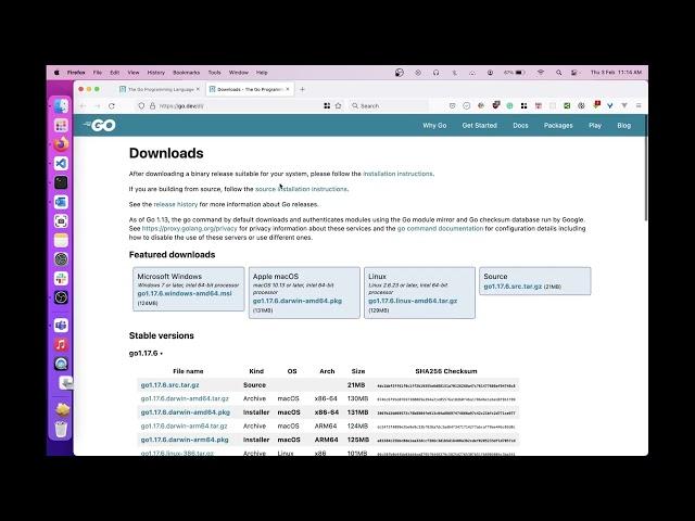 How to Install Golang On  MacBook M1