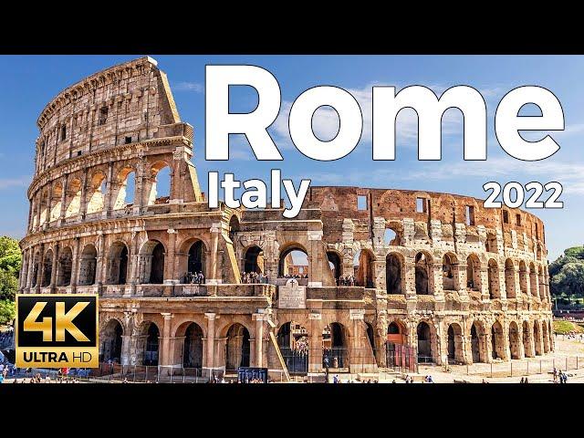 Rome 2022, Italy Walking Tour (4k Ultra HD 60fps) - With Captions