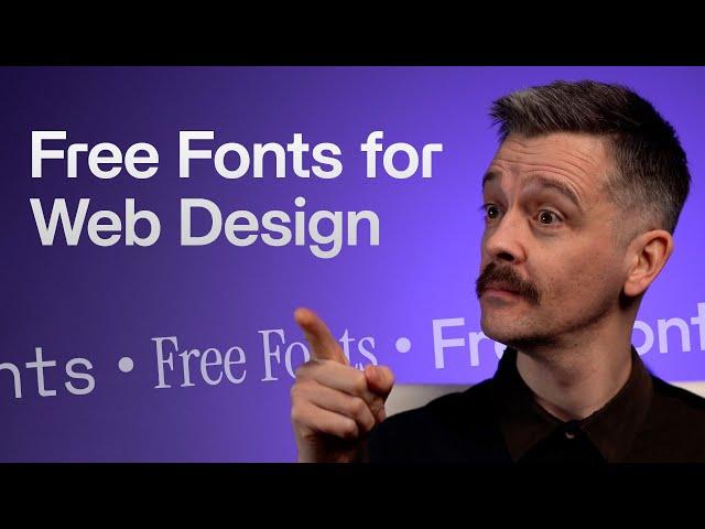 The only 6 fonts web designers need (and they’re free!)