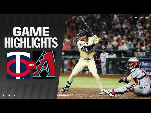 Twins vs. D-backs Game Highlights (6/25/24) | MLB Highlights