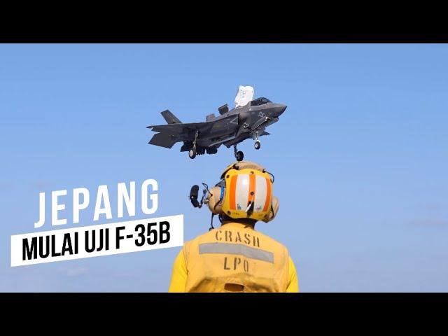 Untuk Pertama Kalinya, Jepang Berhasil Mendaratkan F-35B di Kapal Induk JS Izumo