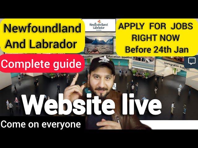 Newfoundland And labrador Canada | Apply Jobs | Virtual Immigration Fair 2024