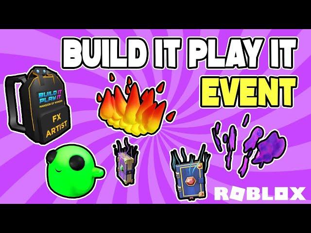 FREE Prizes LEAKED In Build It Play It Event! (Roblox)