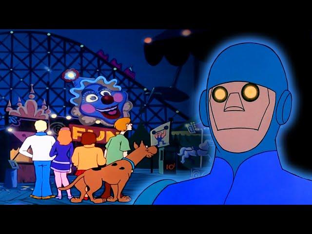 Scooby Doo Haunted Amusement Park Ambience - Thunder, Rain, Wind and Music (2 hr)