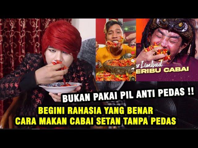 BUKAN PIL ANTI PEDAS ‼️ TERUNGKAP RAHASIA MAKAN CABAI SETAN TAPI TIDAK PEDAS - ILMU MERAH