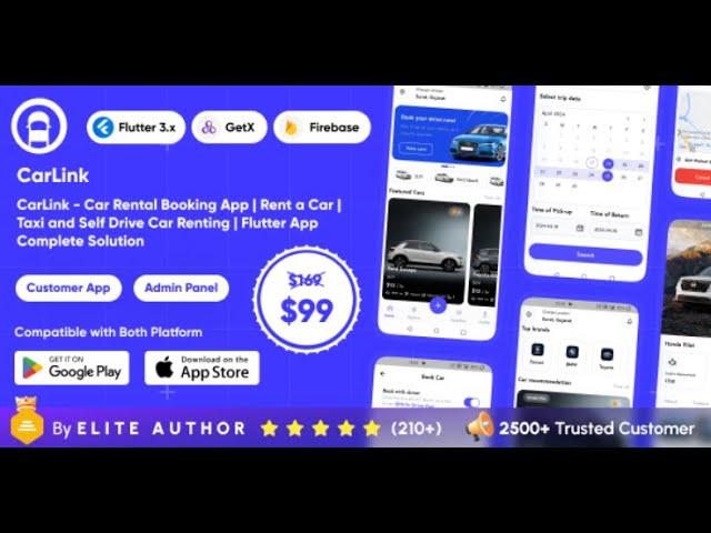 How to Build a Car Rental Booking Mobile App Fast with CarLink Script | Step-by-Step Guide