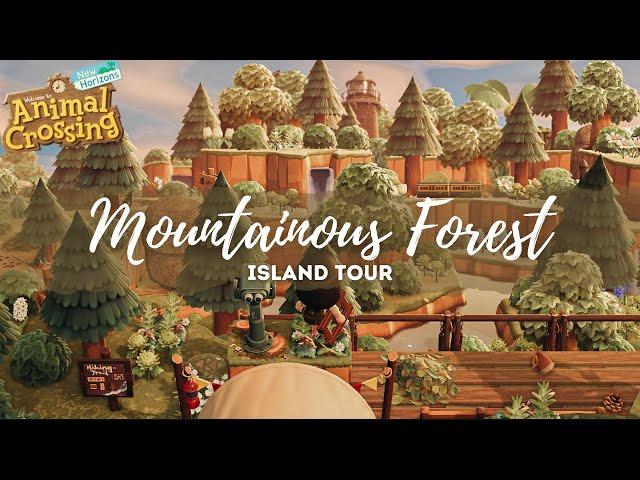 Mountainous Forest Island Tour | Animal Crossing New Horizons