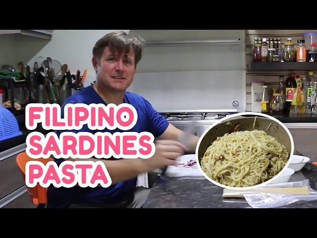 PINOY SARDINES PASTA (By...Papang?!) | PokLee Cooking