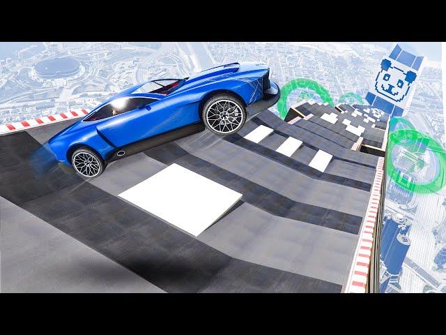 GTA 5 MEGA RAMP ▸ NO COPYRIGHT GAMEPLAY | GTA GAMEPLAY FOR TIKTOK & YOUTUBE | FREE TO USE | 409