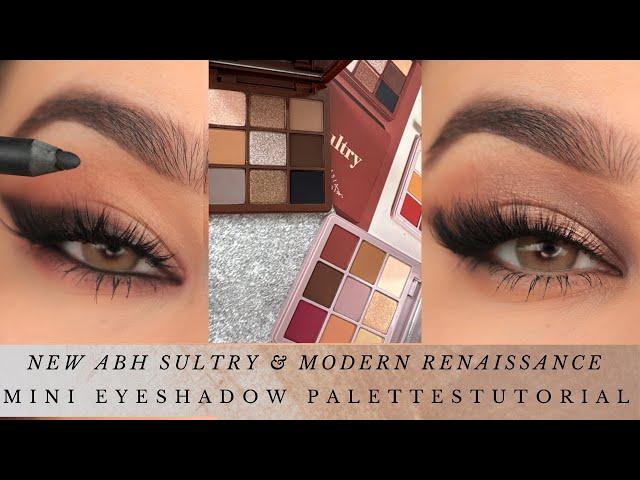 NEW ABH Mini Sultry and Modern Renaissance eyeshadow palette   #eyemakeuptutorials