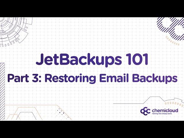 JetBackup 101 - How to Restore Email Backups in cPanel?