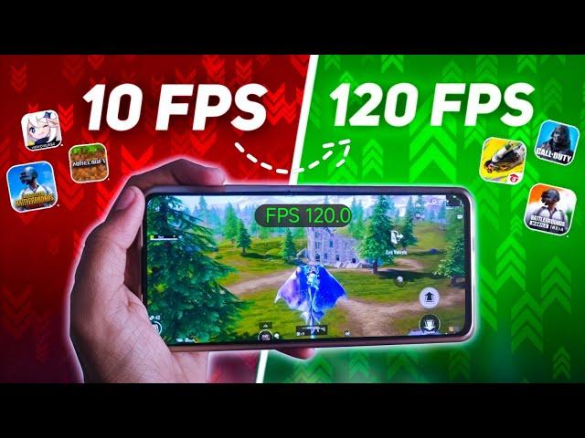 How to Fix Lag in Any Android and get 120 FPS in All Games ? 2025