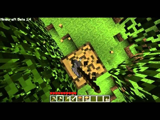 Minecraft Beta 1.4 - Beginner's Guide Day1