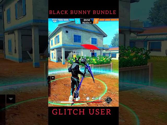 BLACK BUNNY BUNDLE IN MY GAME #free_fire_india #shortsfeed #short [ Garena free fire India ]