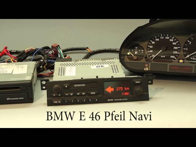 BMW E46 Pfeil Navigationssystem / Reparatur / Meisterhand-Service