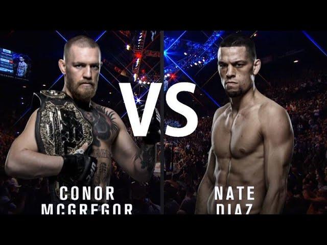 Nate Diaz vs Conor McGregor 3  free fight ufc