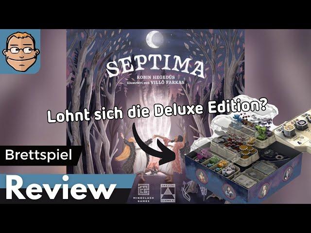 Septima - Deluxe oder nicht? - Hexen Eurogame von Mindclash– Brettspiel – Review