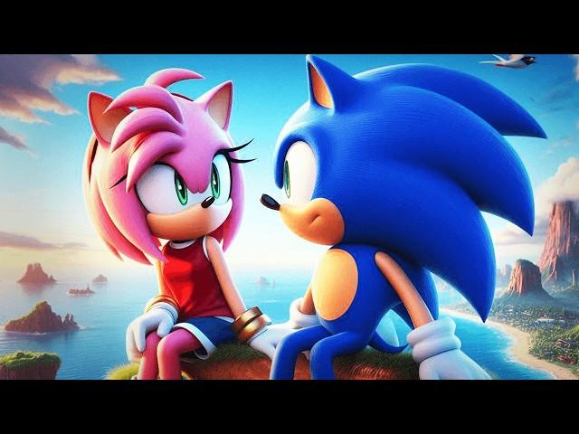 Sonic almost says "I Love You" to Amy in an EPIC Sunset Adventure