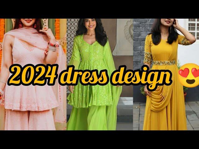 2024 ki new trending dresses// party wear dresses ।। wedding dressses