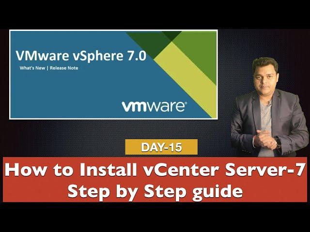 How to install vSphere vCenter Server7 step by step guide | VMware vSphere 7